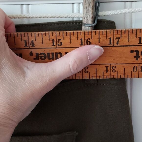 TALBOTS 16P Deep Moss Green Jegging - Picture 6 of 9